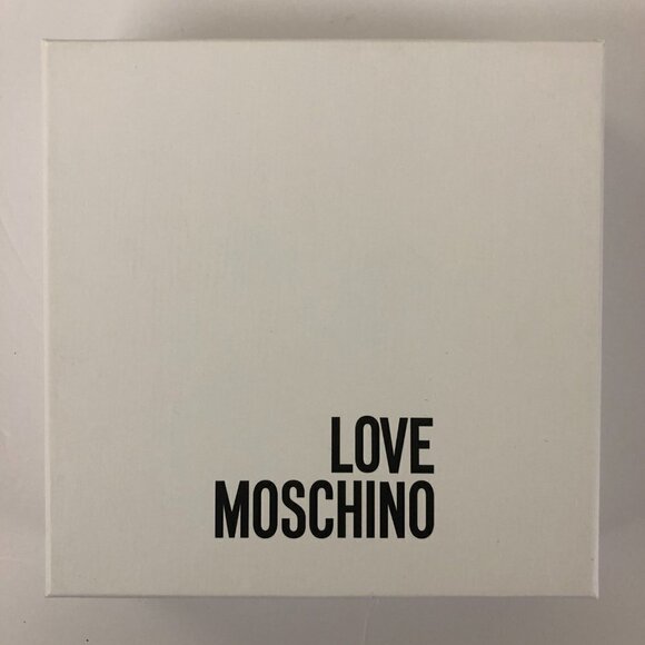 Love Moschino Canvas Shopper Bag Metal Handles with Box. Unisex - Picture 10 of 16